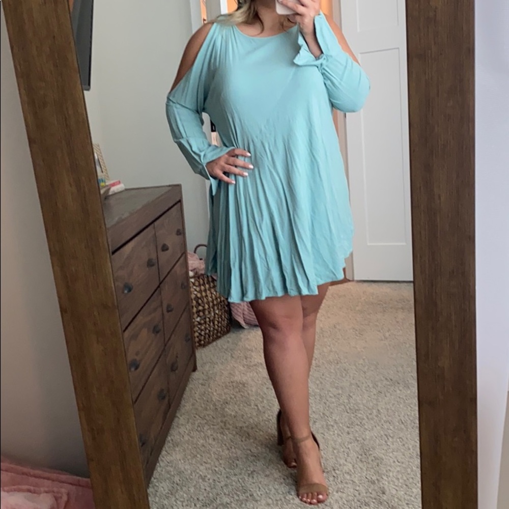 Free People Cold Shoulder Dress